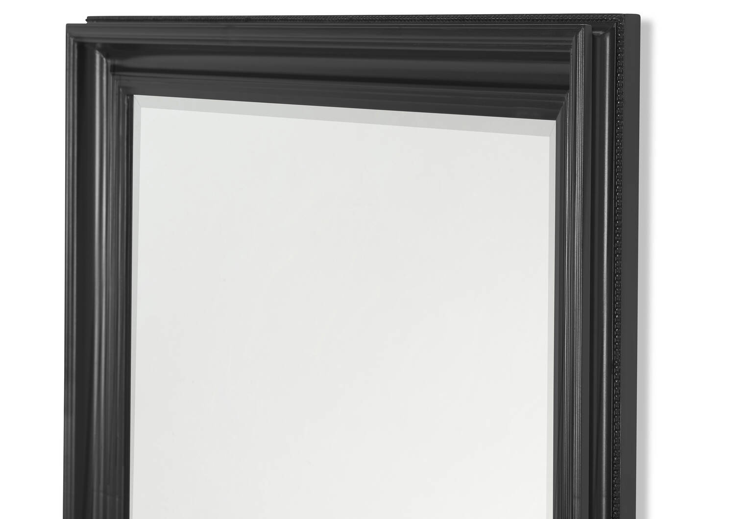 Priscilla Leaner Mirror Black