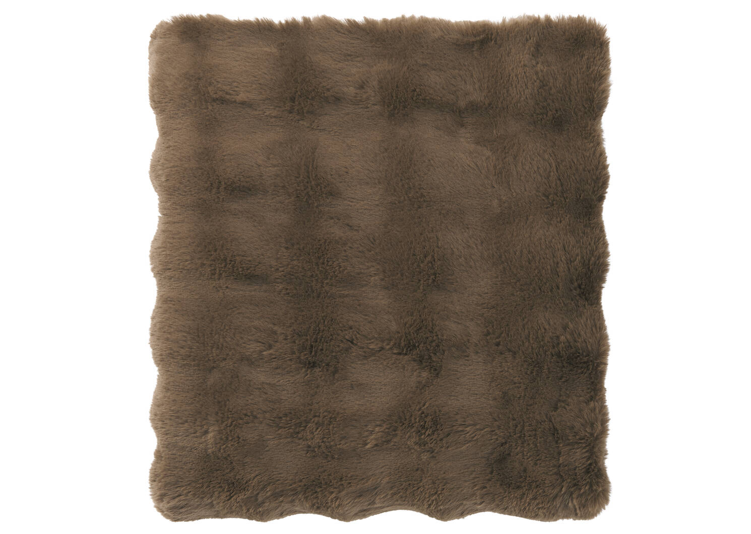 Zoey Faux Fur Throw Mushroom