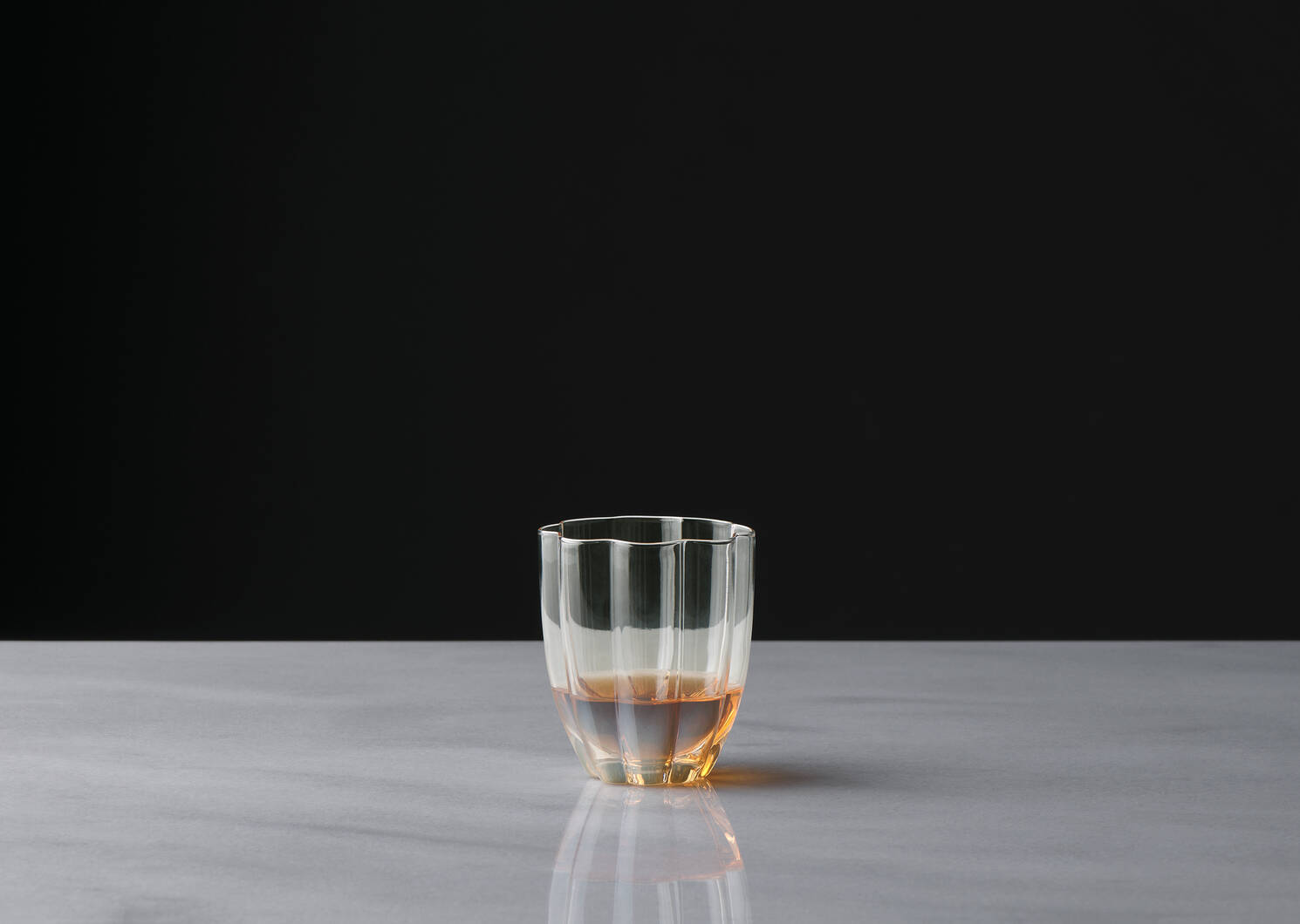 Verre court Phoebe ambre