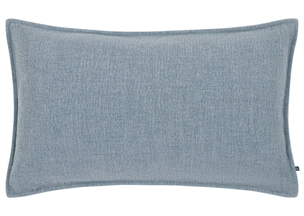Layton Pillow 14x24 Sea Blue