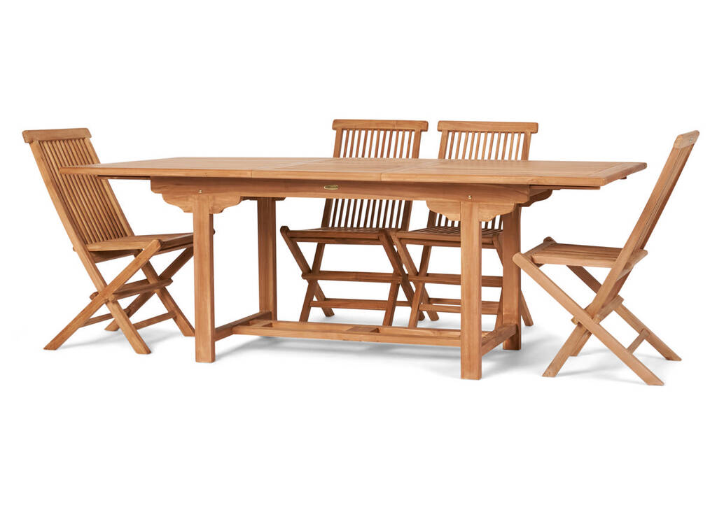 Sumatra 5PC Extension Set -Teak Natural