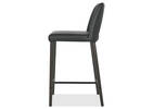 Tabouret en cuir Yvette -Olson ardoise
