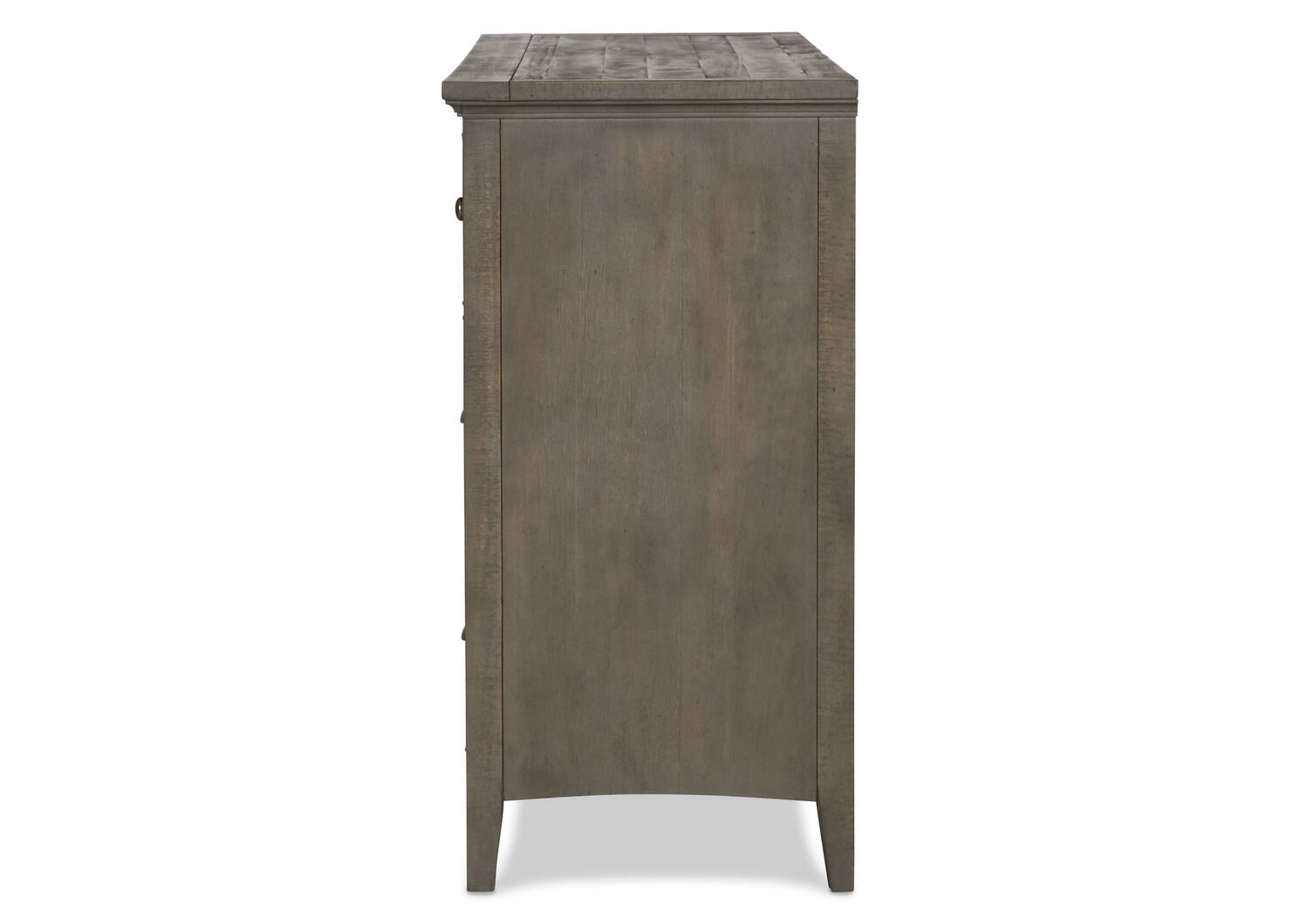 Bureau à 7 tiroirs Parker -héron gris