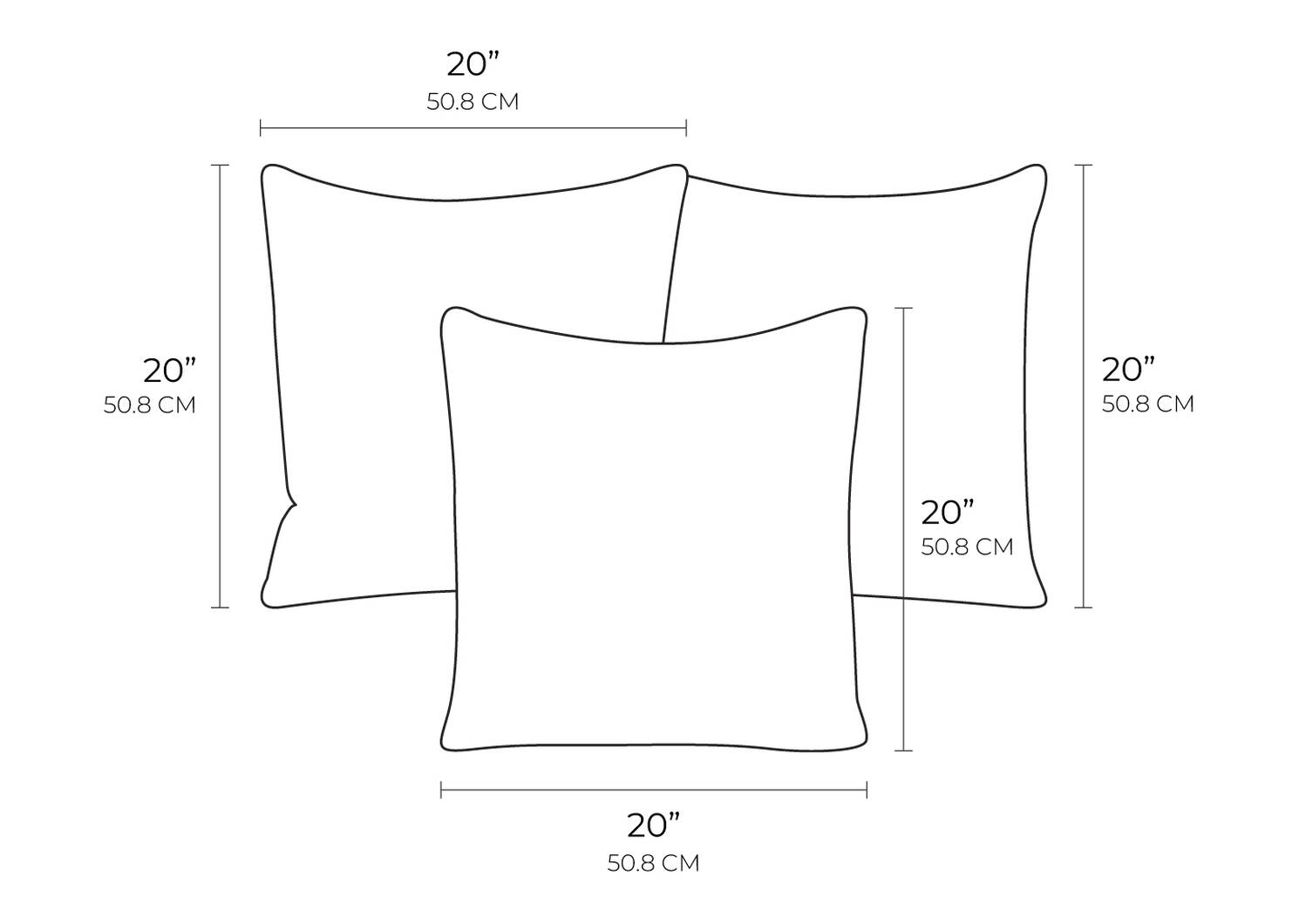 Contemporary Comfort Pillow Set