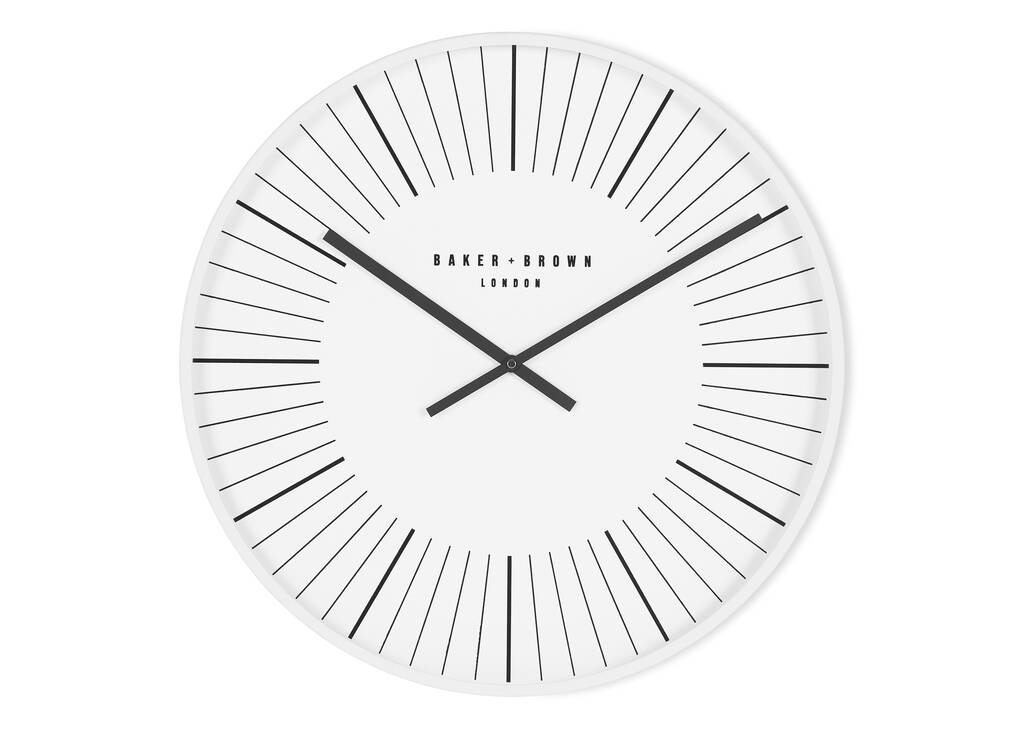 Horloge Parris blanche