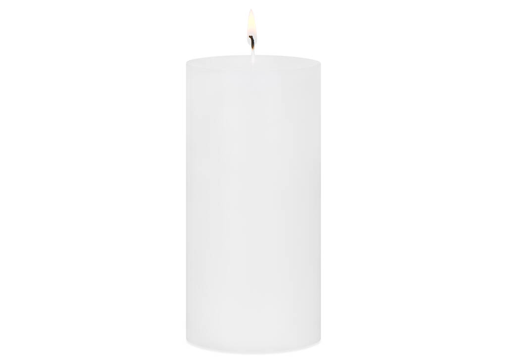 Cassa Candle 3x6 White Unscented