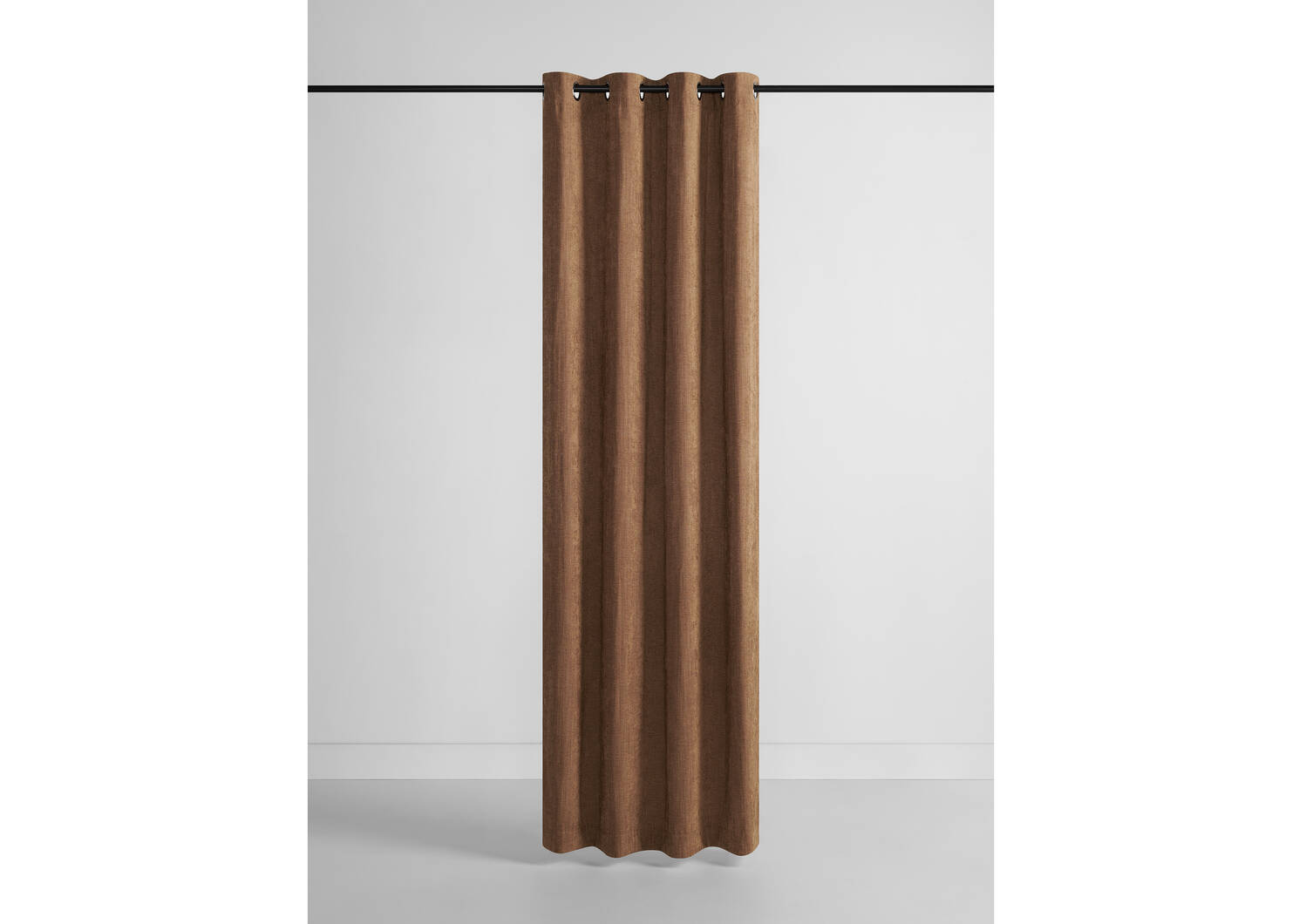 Bailey Curtain 96 Caramel/Nickel Grommet