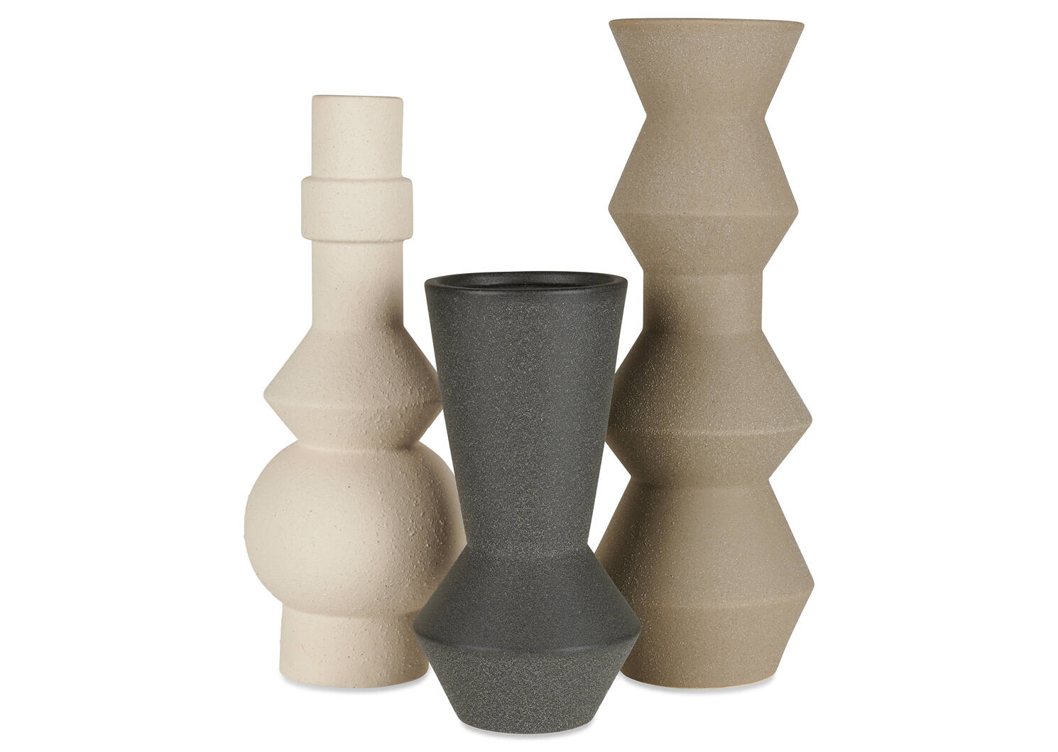 Noree Vase Black