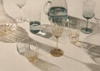 Verre court Phoebe ambre