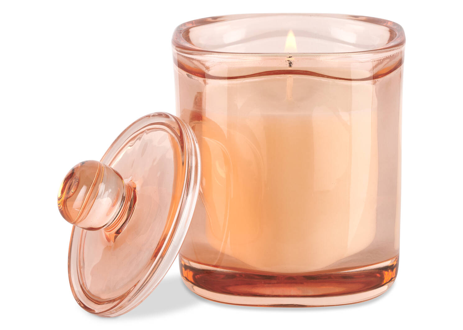 Petite bougie en pot Mimi orange