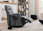 Drake Recliner -Otto Charcoal