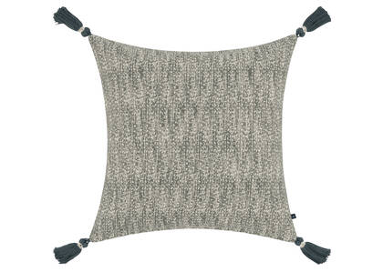 Nia Cotton Jacquard Pillow 20x20 Grey