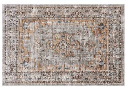 Yasmin Rugs - Umber/Blue