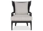 Fauteuil Tisdale Noir -Halo cailloux