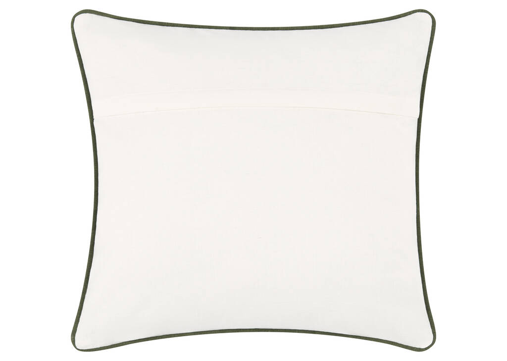 Corsica Outdoor Pillow 21x21 Ivory/Green