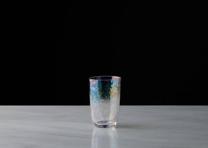 Verre long Lucent iridescent