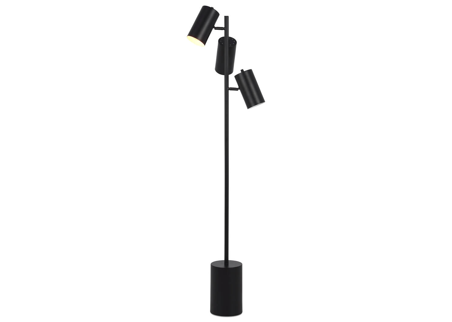Lampe sur pied Alastair noire