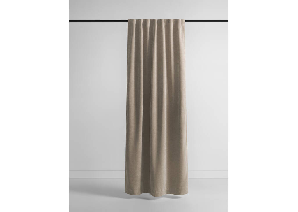 Adalee Velvet Curtain 96 Ash