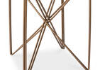 Nebula Side Table -Antique Brass
