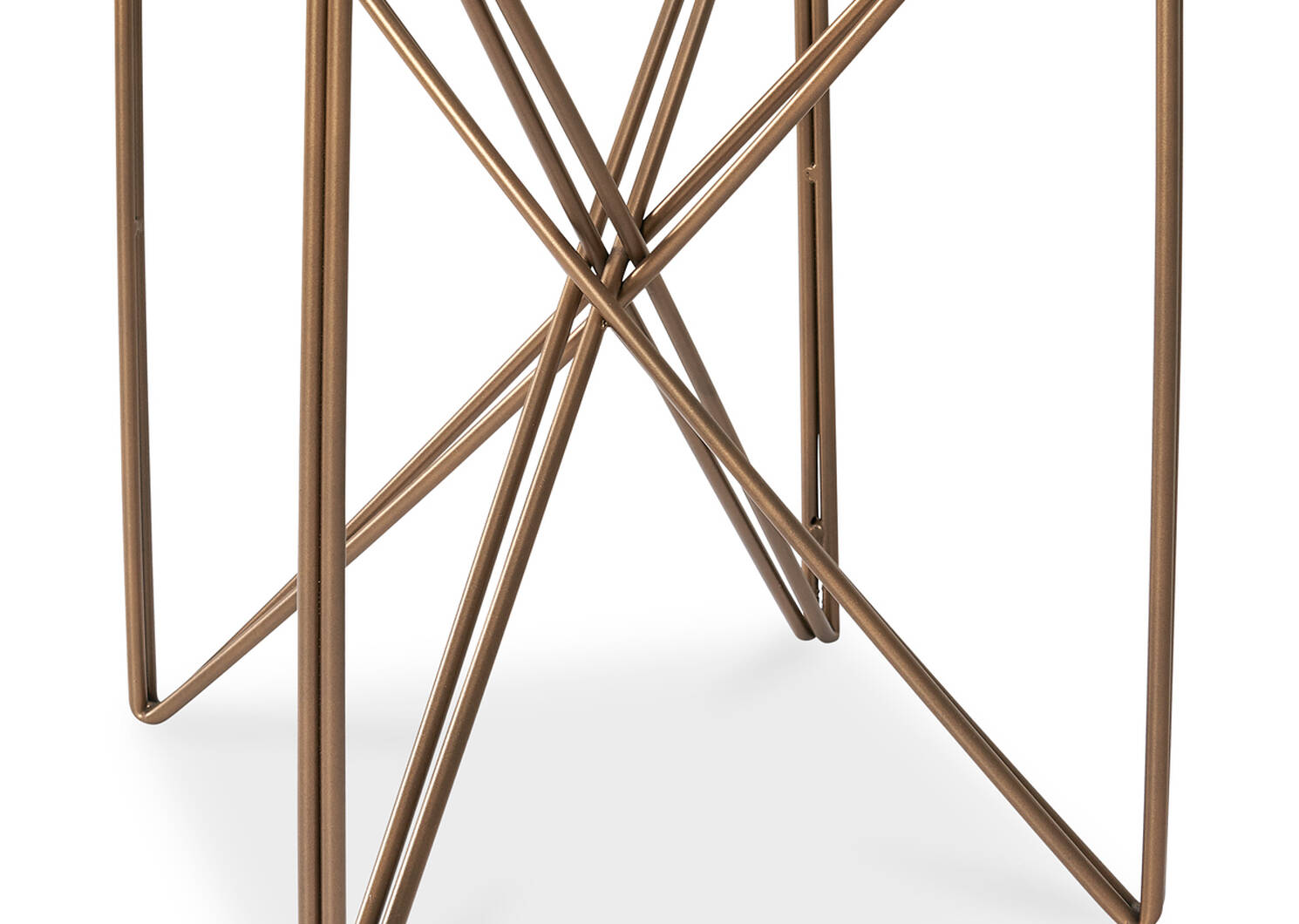 Nebula Side Table -Antique Brass