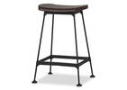 Tabouret Nolin -frêne brun