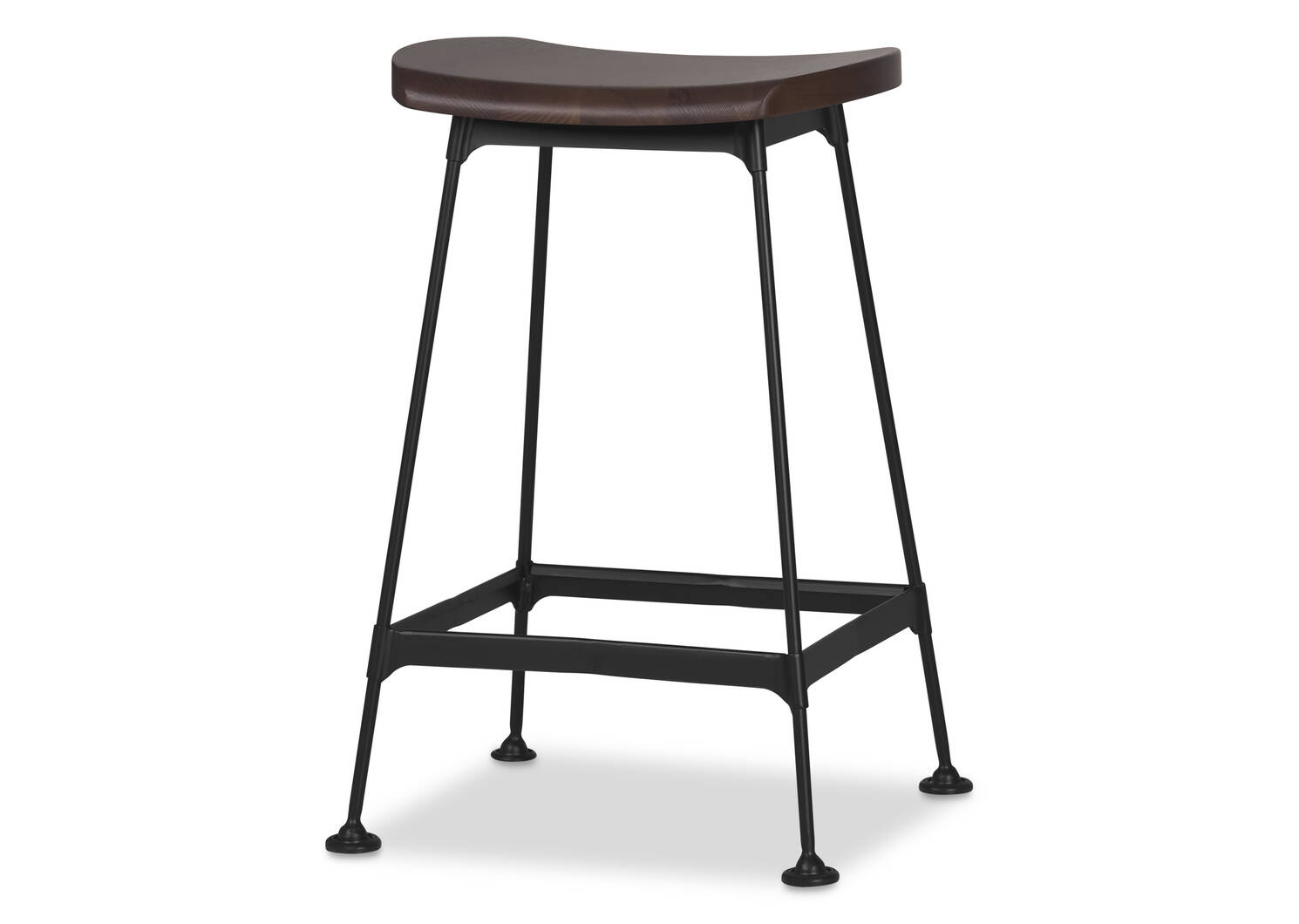 Tabouret Nolin -frêne brun