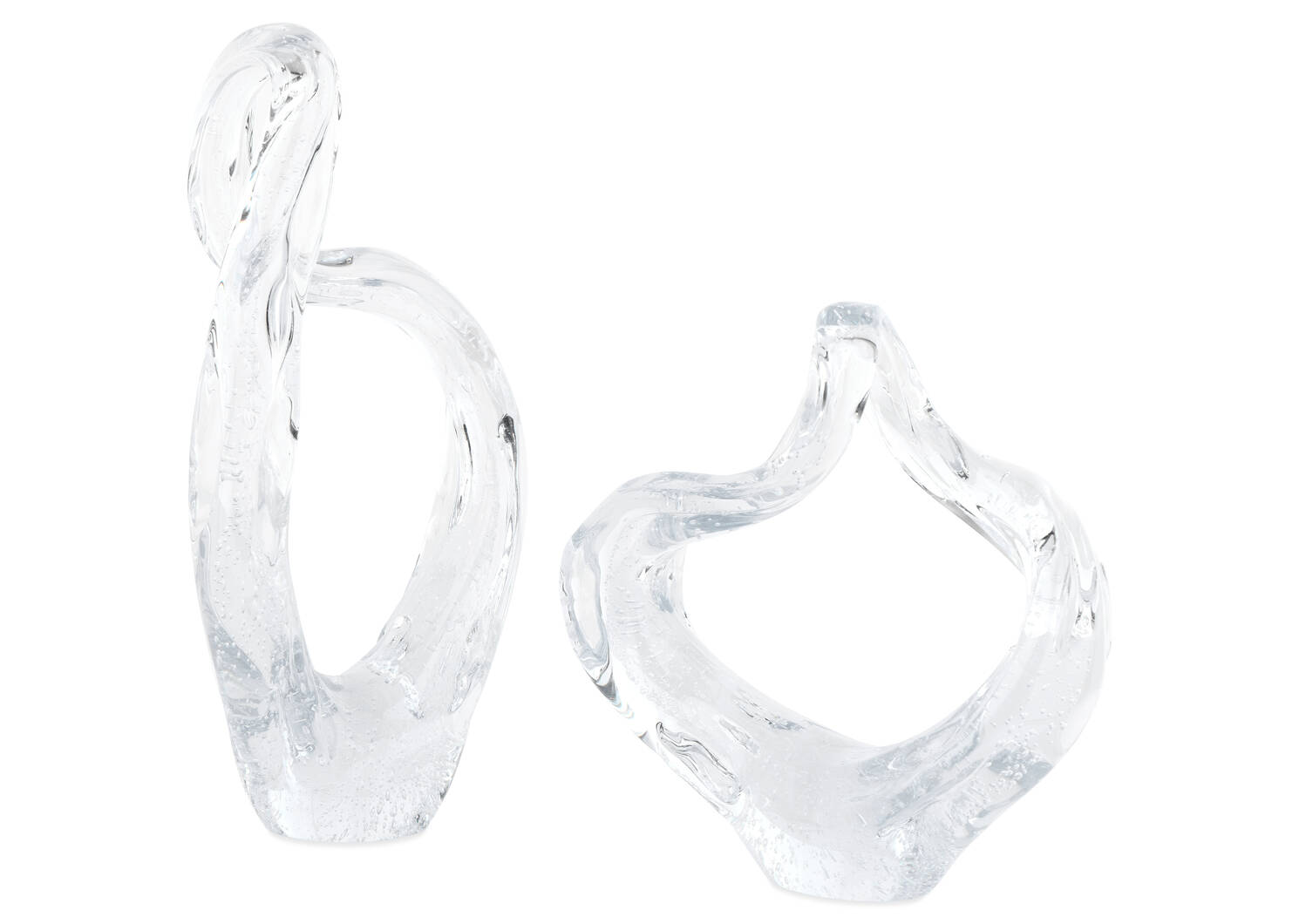 Grande d&eacute;co Flow transparente