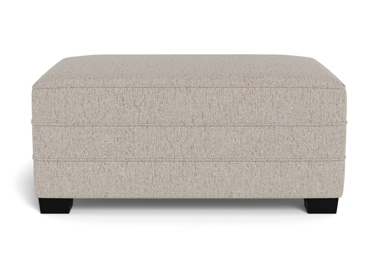 Azure Custom Ottoman 40x26"