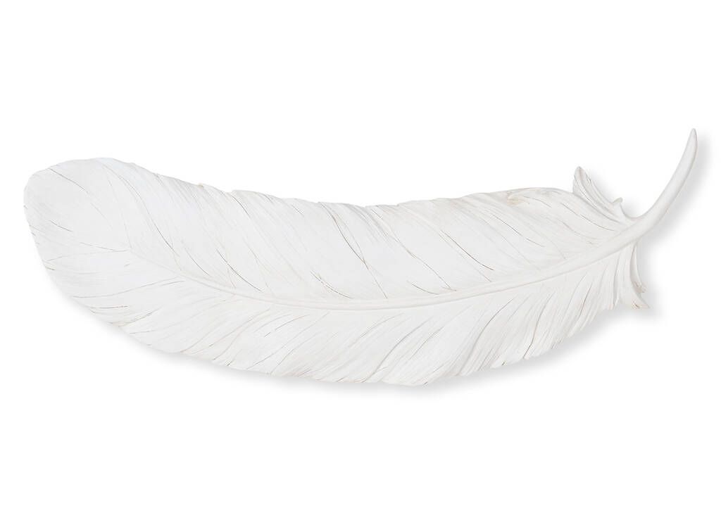 Plume Wall Decor White