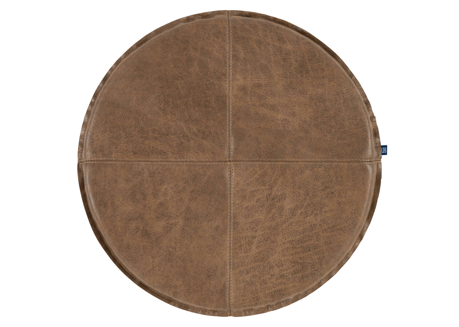 Circle Seat Cushion Faux Leather Moch