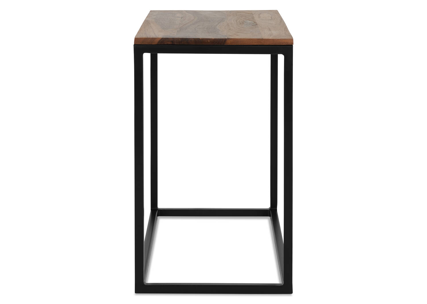 Crosby Narrow Side Table -Sheesham Coppe