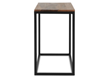 Crosby Narrow Side Table -Sheesham Coppe