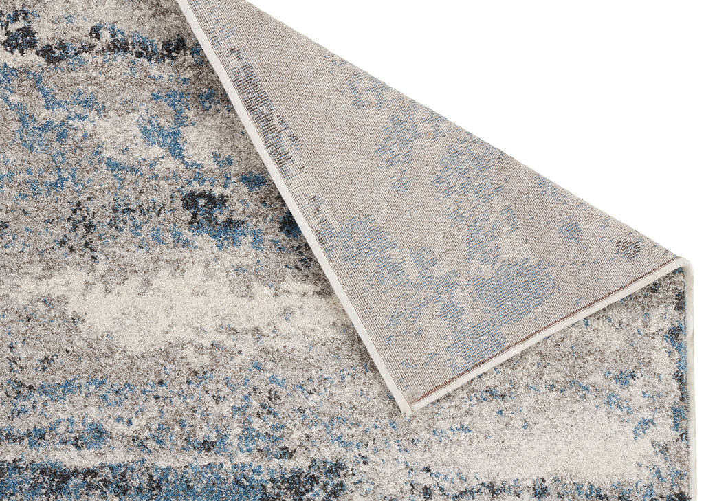 Tapis Rory - gris/bleus