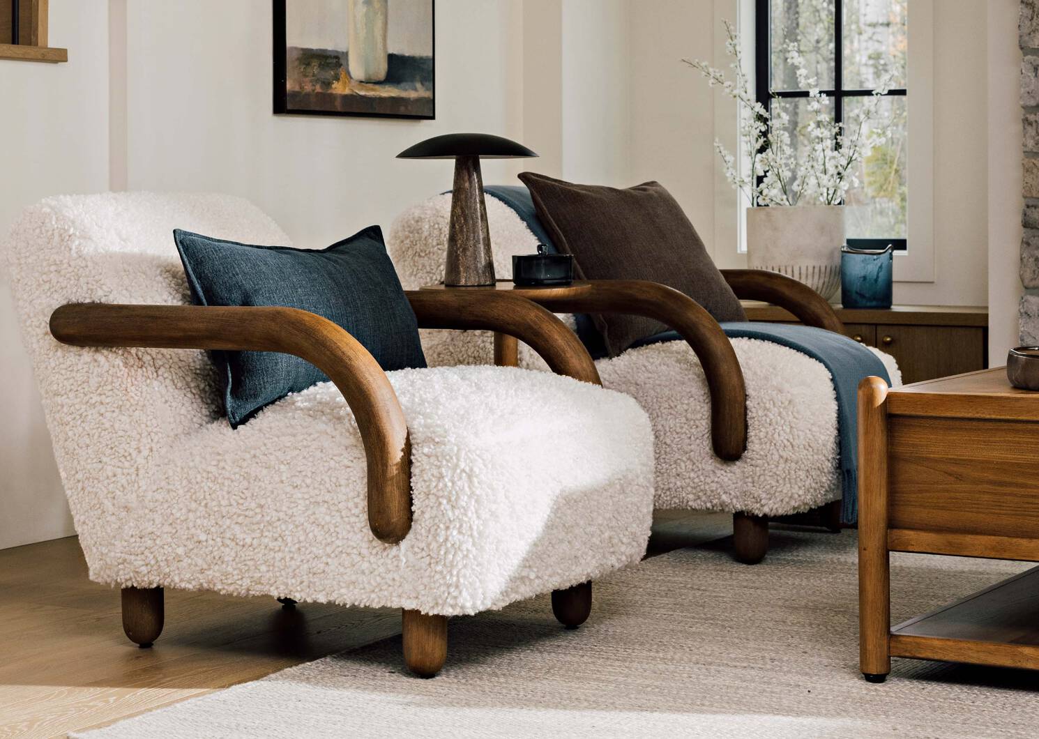 Pierce LED Table Lamp Black