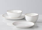 Nara 16pc Dish Set White