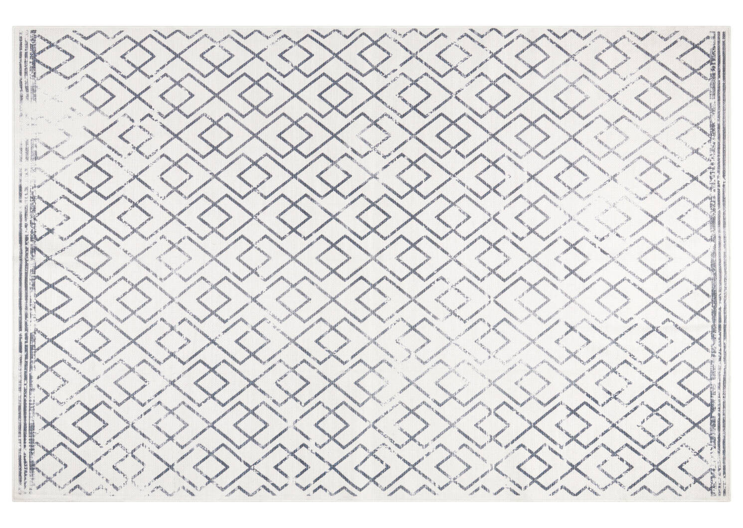 Brisa Outdoor Rug 72x108 Grey/Black