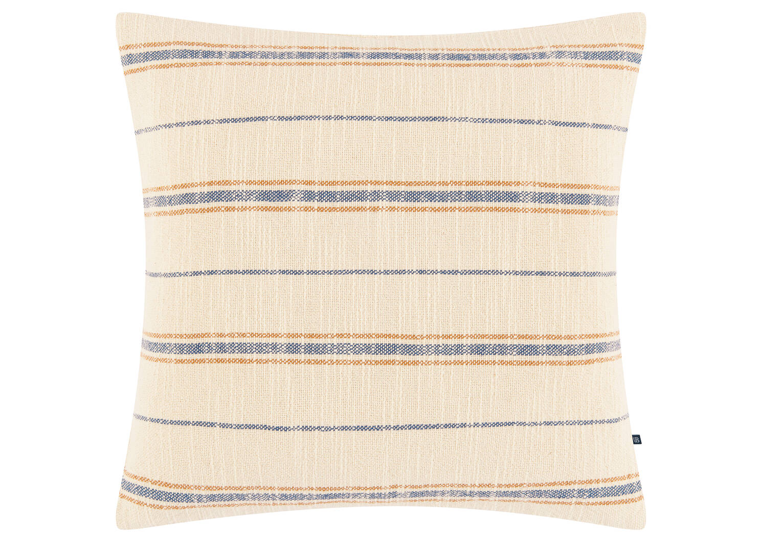 Coussin rayé Modesto 20x20 naturel/multi