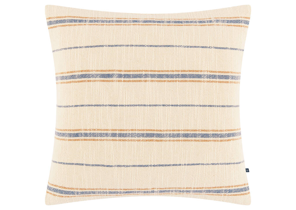 Modesto Striped Pillow 20x20 Nat/Mult