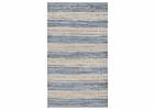 Indra Accent Rug 36x60 Blue/Jute