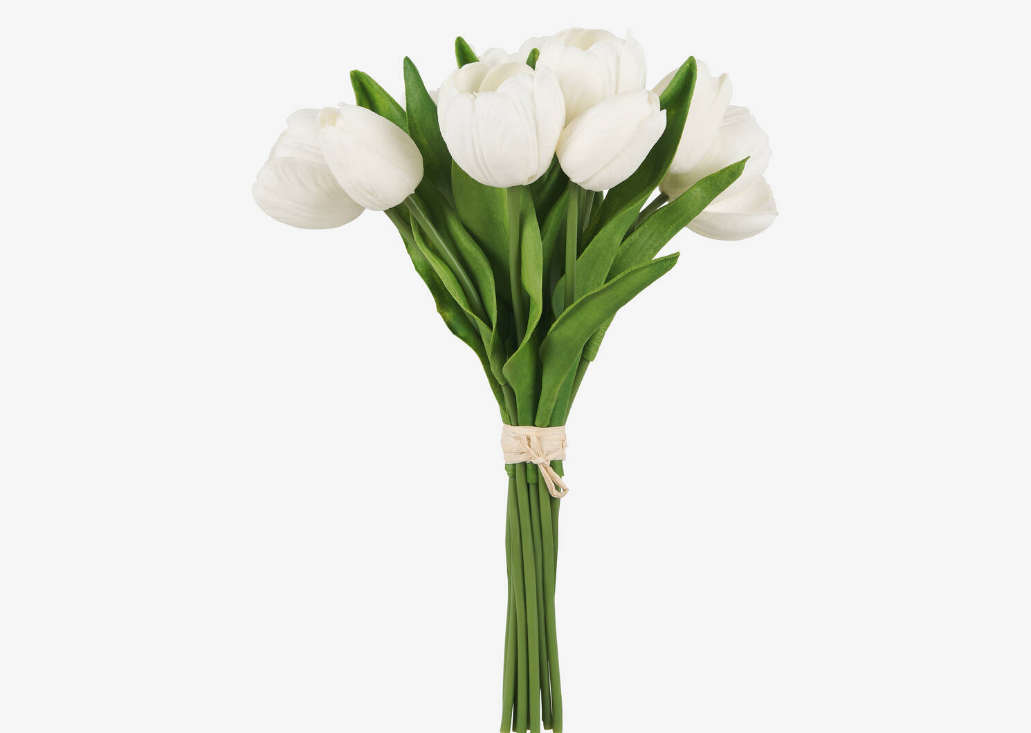Bouquet de tulipes Agnes blanches
