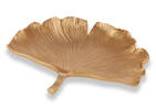 Brae Gingko Leaf Plate Small Brass