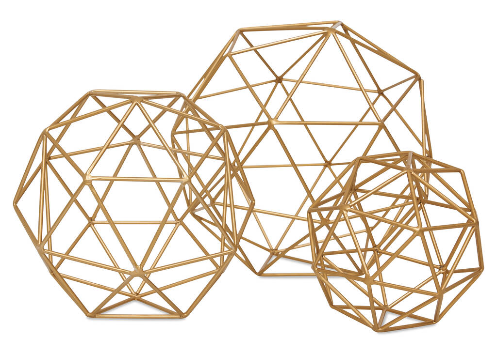 Briella Décor Balls - Brass