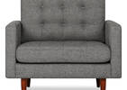 Bloor Armchair -Nomad Pepper