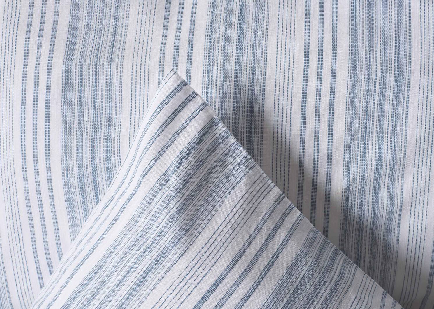 Connor Duvet Sets - White/Blue