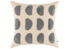 Layla Cotton Pillow 20x20 Ivory/Grey
