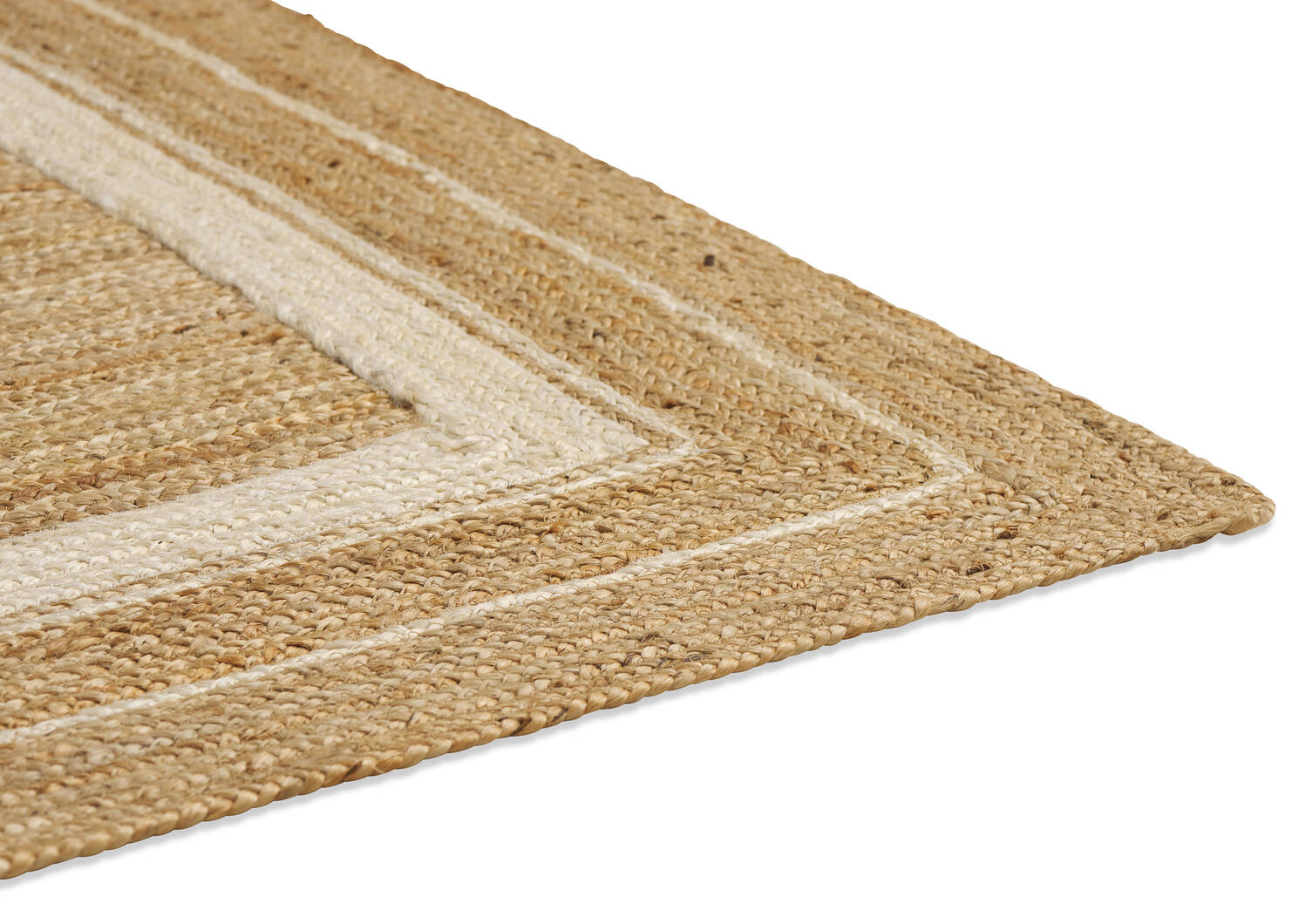 Palmer Jute Rug 96x120 Natural/White