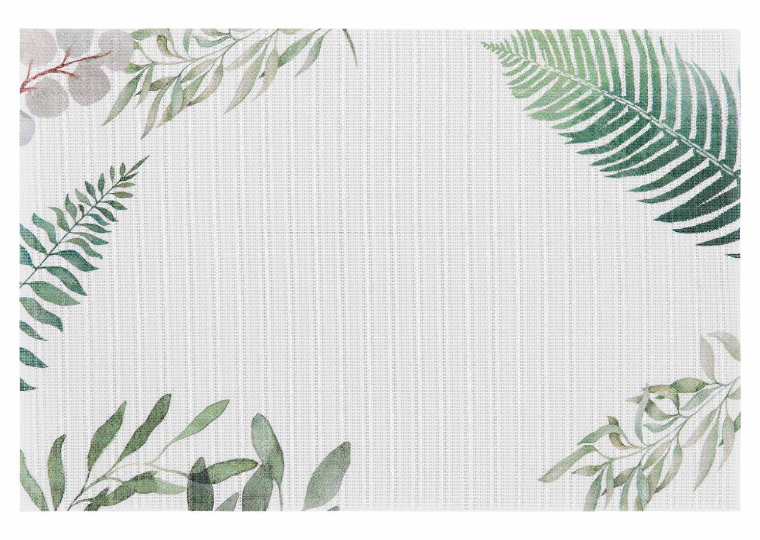 Botanique Placemat White/Sage