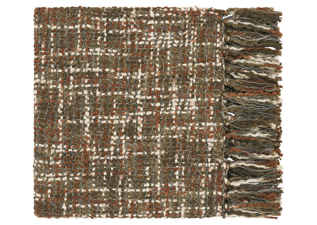 Betina Throw Sand/Rust