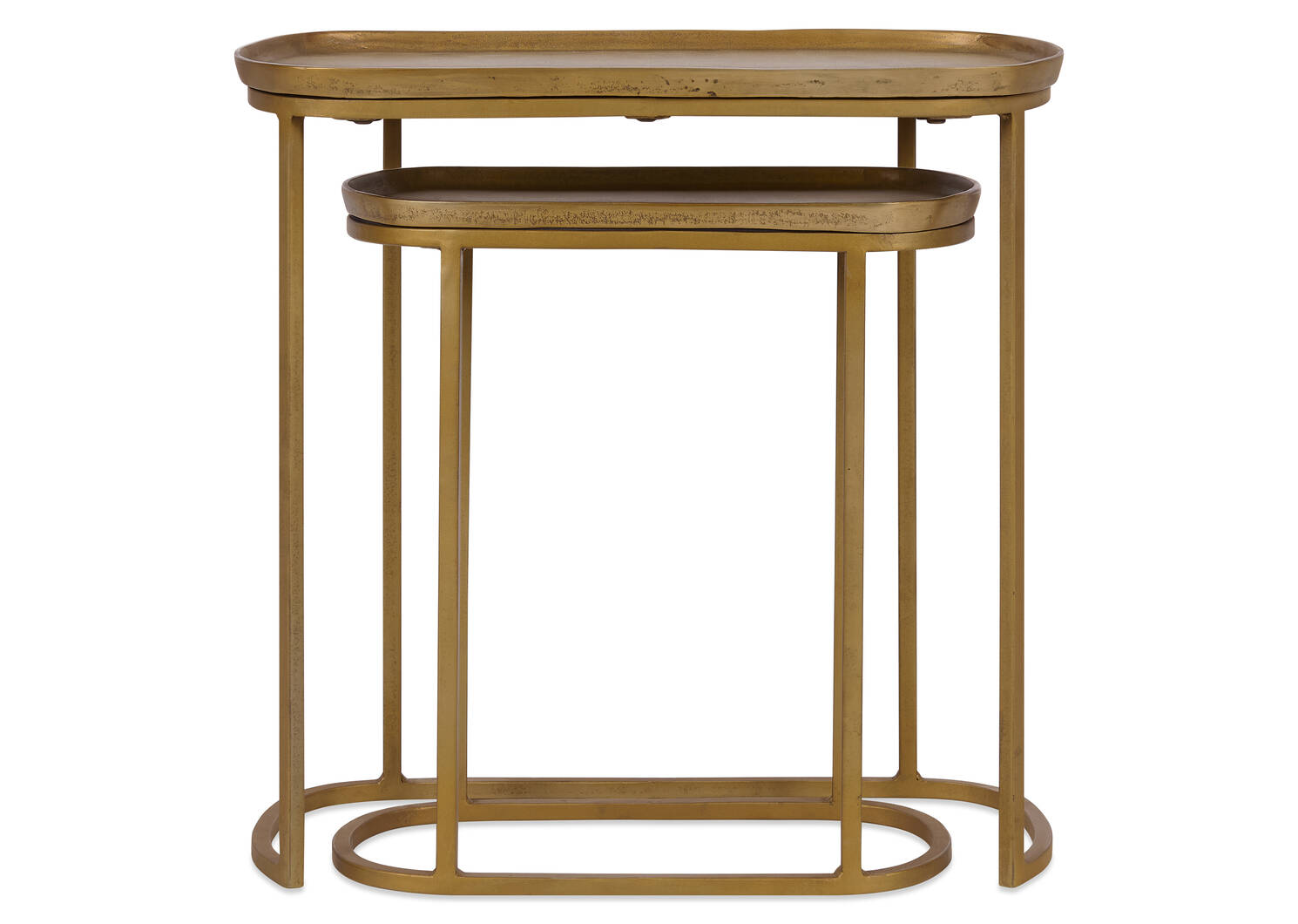 Lisboa Nesting Table Set -Brass