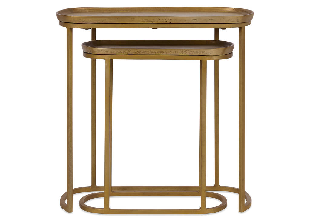 Lisboa Nesting Table Set -Brass